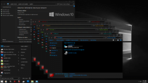 Windows 10 pro black screenshot 1