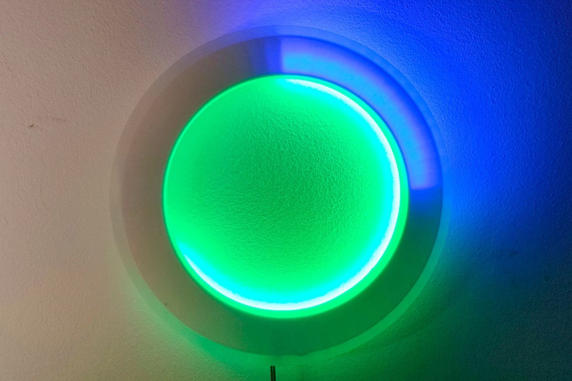3D-Printed LED Wall Clock Does Lots With Little