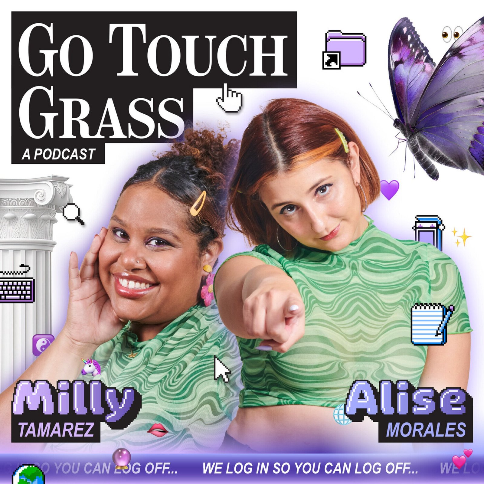 Go Touch Grass podcast logo 