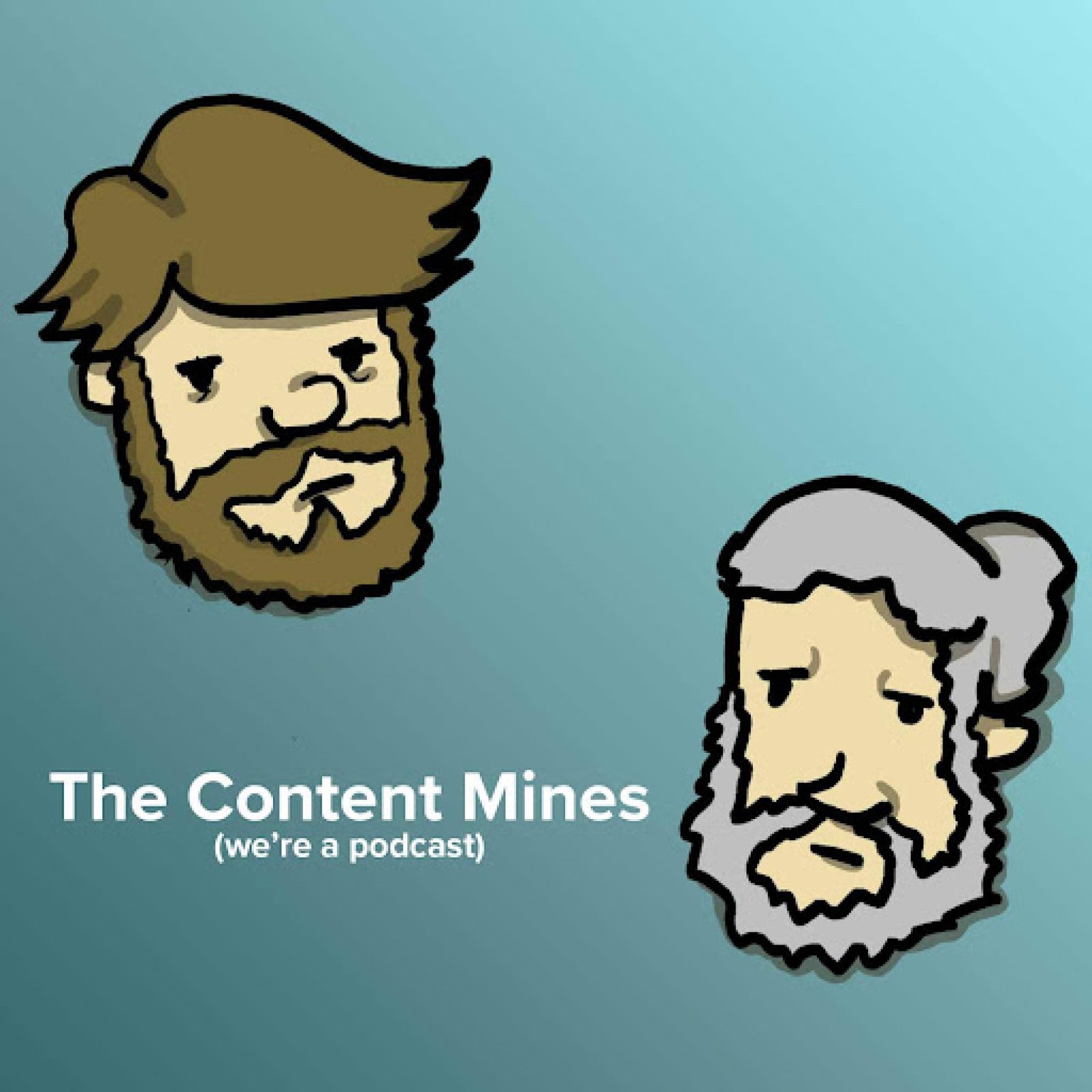 The Content Mines podcast logo 